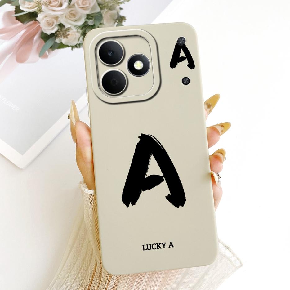 Чехол для Realme Note 80 RMX5388 Милый Чехол с Счастливыми Буквами Ударопрочный Мягкий ТПУ Чехол для Телефона Для Realme Note80 Note 80 4G Fundas Сумки