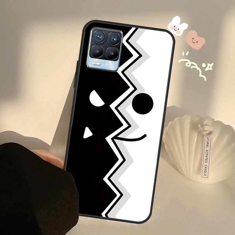 Чехол Geometry Dash для Realme 8 9 Pro Plus GT Neo 2 GT Master 9i 8i OnePlus 9 10 Pro 9R Nord2