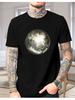 Retro Silver Shiny Disco Ball Graphic Unisexs Cotton Short Sleeve Tee 70s 80s Dance Party Club Music Lover Casual Street Daily Tops