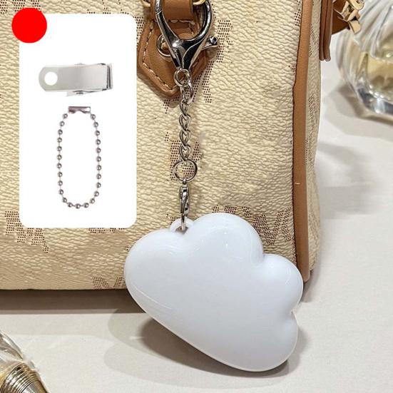 Night Light Rechargeable Heart Cat Paw Cloud Shaped Bag Light with Touch Control Auto-Sensing Instant Illumination