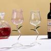 Rose Wine Glass Romantic Cocktail Red Wine Glass 150/400Ml Rose Flower Shaped