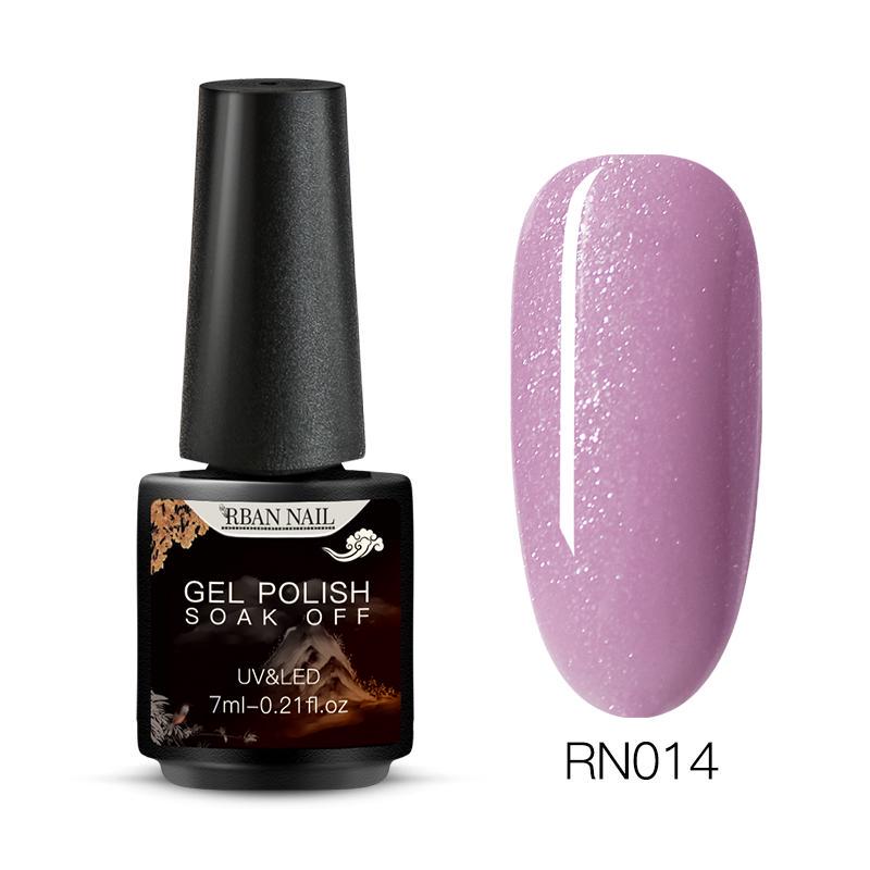 Mtssii Цветной УФ-светодиодный гель-лак серии Rainbow, 7 мл, долговечная краска для ногтей, гели для дизайна ногтей