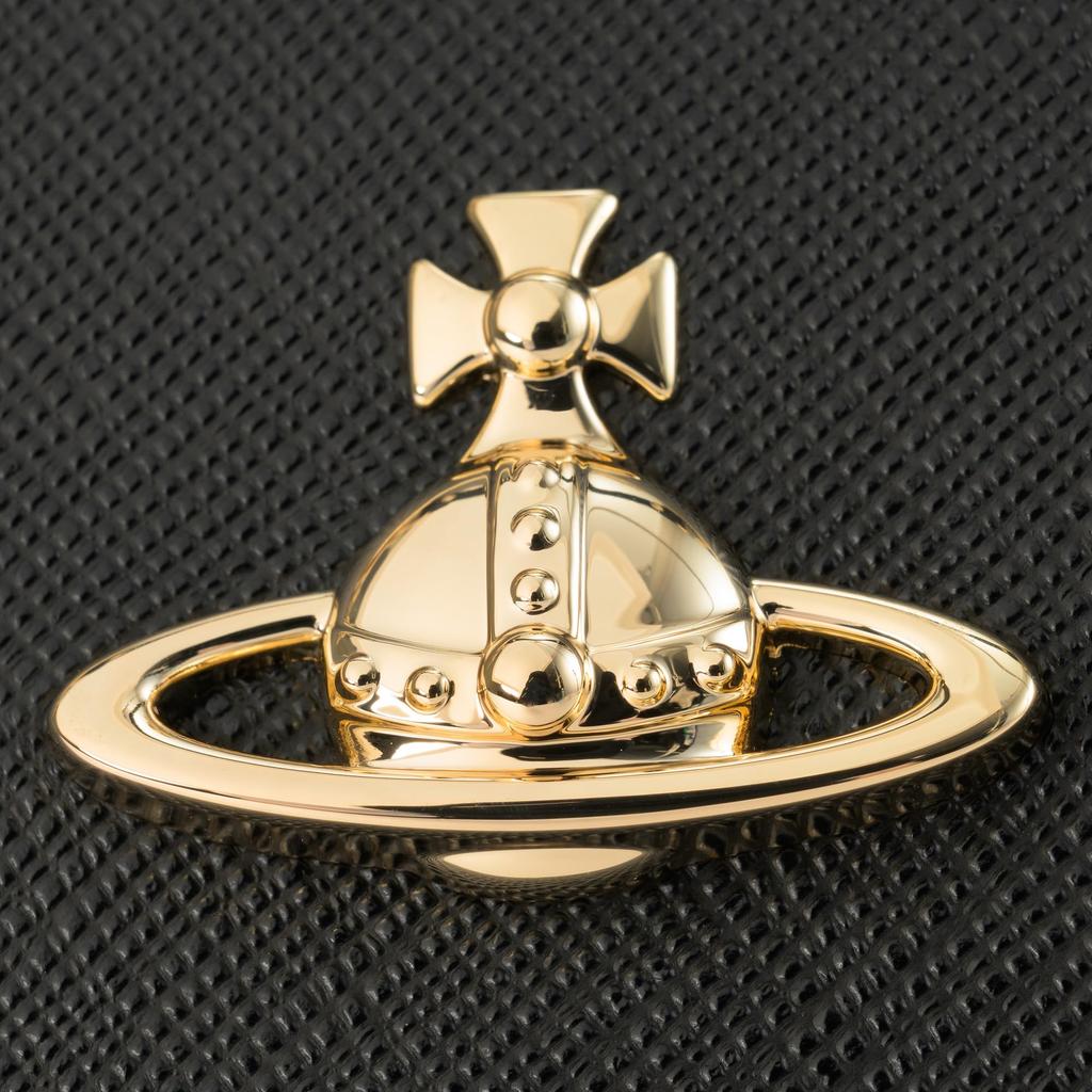 Сумка Vivienne Westwood 52020003 L001N Черная Сумка-кошелек на раме из кожи сафьяно «бабушка» на плечо [Vivienne Westwood] (Рюкзак) Женский [Бренд] [Товар]