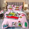 Cartoon Children'S Animation Bedding Three-Piece Set 3D Digital Printing Quilt Cover