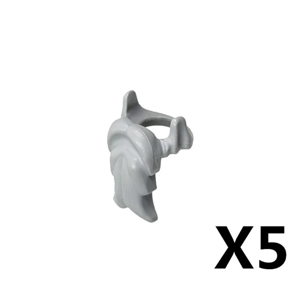 MOC Medieval Soldier Building Blocks King Beard Military Helmet Scarf Goggles Belt Cowboy Hat Duck Cap Mini Toys Brick Gift K042