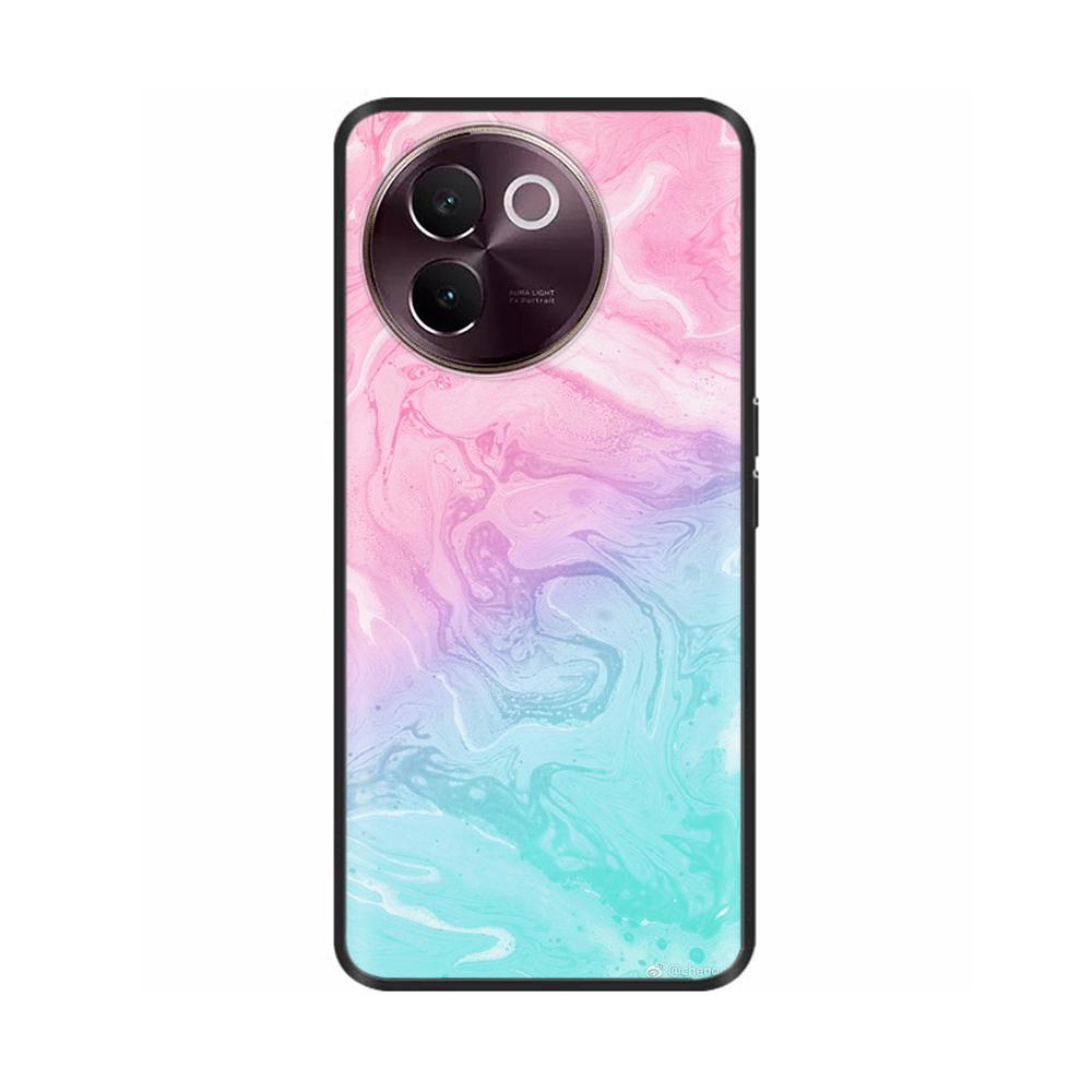 Для Vivo V30E 5G Чехол Задняя крышка Для Vivo Y200i 5G Fundas Ударопрочный корпус Мягкий черный силиконовый чехол для телефона на Vivo T3X 5G Coque
