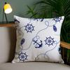 Pillow Case Oean Animals Sofa Short Plush Double-sided HD Printing Room Home Office Gift Cushion Cover