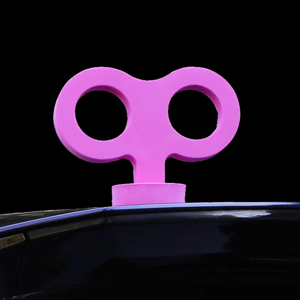 3D Заводной ключ для машины, Милый заводной ключ для украшения крыши автомобиля, 3D наклейки на машину, Необычный декор для автомобиля