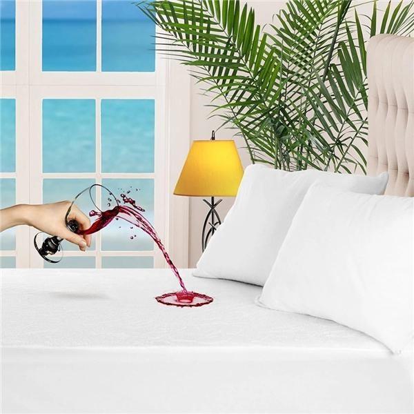 All Size Smooth Waterproof Mattress Protector for Box Spring Four Seasons Mattress Cover Bed Bug Proof Hypoallergenic Mattress Pad Cover