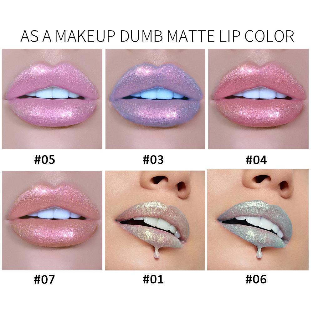 6 цветов блеск для губ долговечный блеск красный телесный помада жидкий водостойкий увлажняющий светящийся блеск для губ макияж