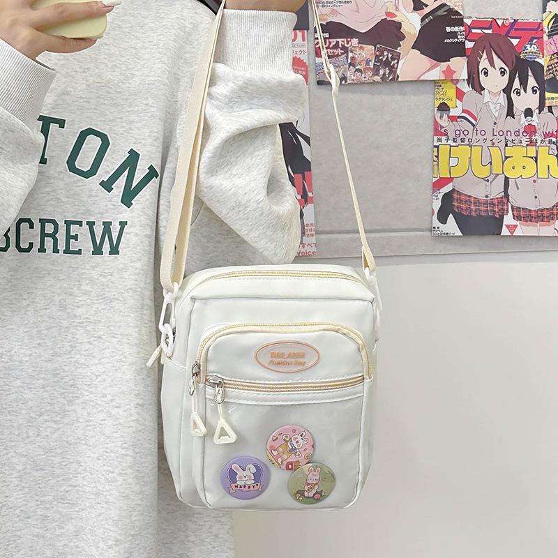 A Sweet and Color-blocking Crossbody Bag with A Single Shoulder