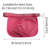 High Elasticity Tennis Ball Holder Bag Mesh Material Adjustable Band Ball Waist Pouch Elastic Fabric Breathable