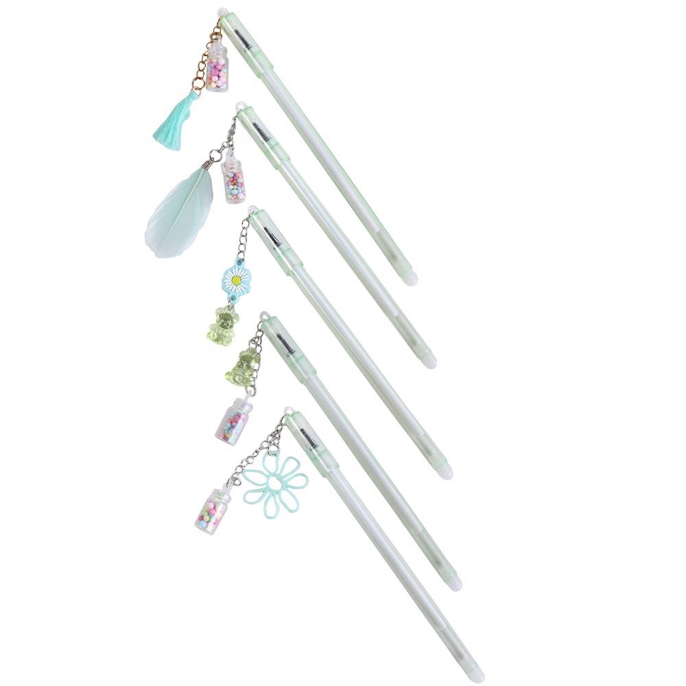 Office Supplies Bear School Drifting Bottle Student Signature Pen Erasable Pen Pendant Pen Gel Pen