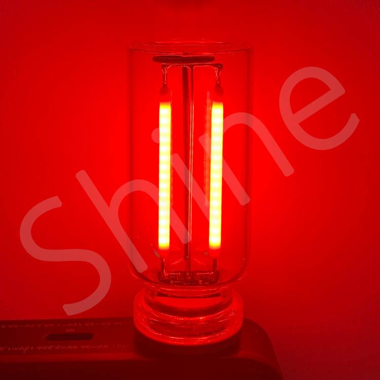 2 шт. Ретро USB DC5V светодиодные бусины сенсорный затемняющий источник света 0,3 Вт светодиодный мобильный интерфейс питания свет мини ночник аксессуары