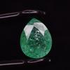 Natural Green Emerald Loose Gemstone Radiant High Grade Pear Cut 14.70 ct for Jewelry Designs