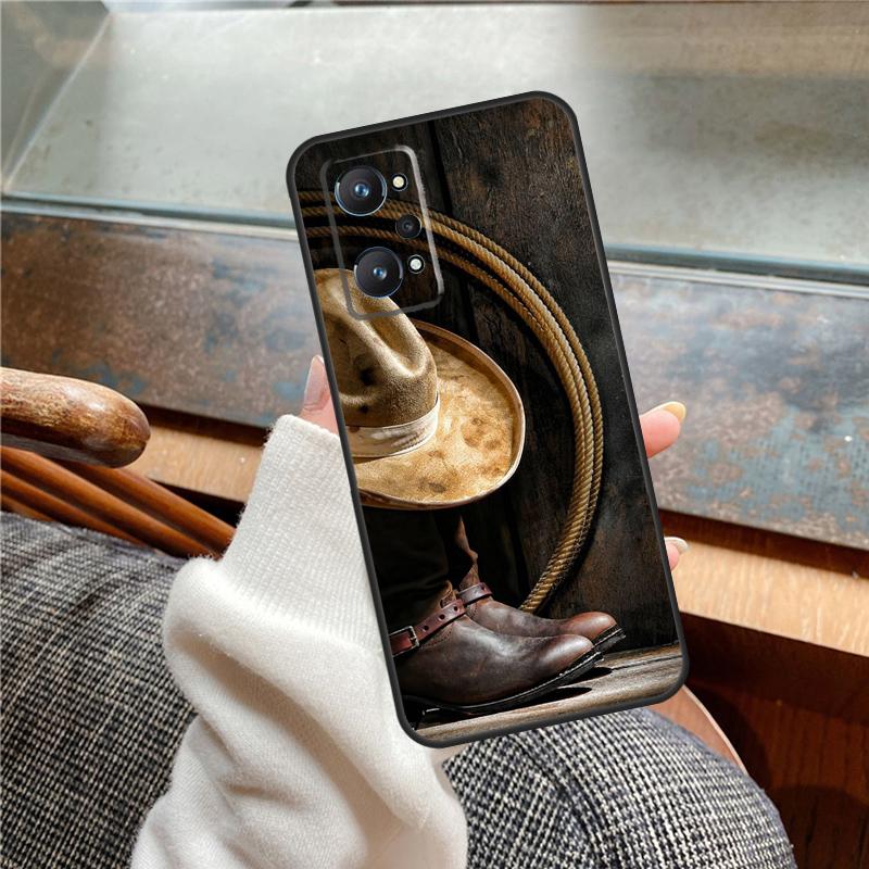 Ковбойский чехол для Realme 11 12 13 14 Pro Plus C53 C55 C51 C25 C63 C61 C65 C67 C71 C75 GT6 GT7 15 Pro