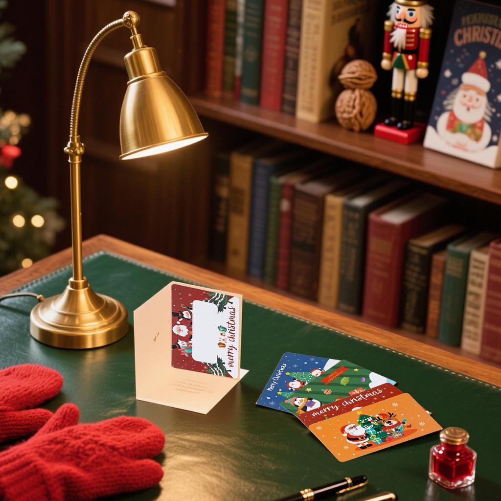 Рождественские скретч-карты С Рождеством Христовым Украшения для дома 2025 Navidad Natal DIY Подарки-сюрпризы Рождественское украшение Новый год 2026