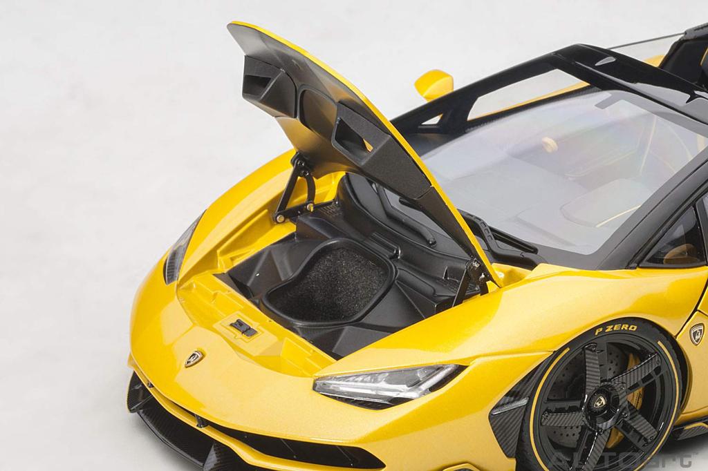 AUTOart Lamborghini Centenario Roadster Pearl Yellow Готовый продукт 1/18