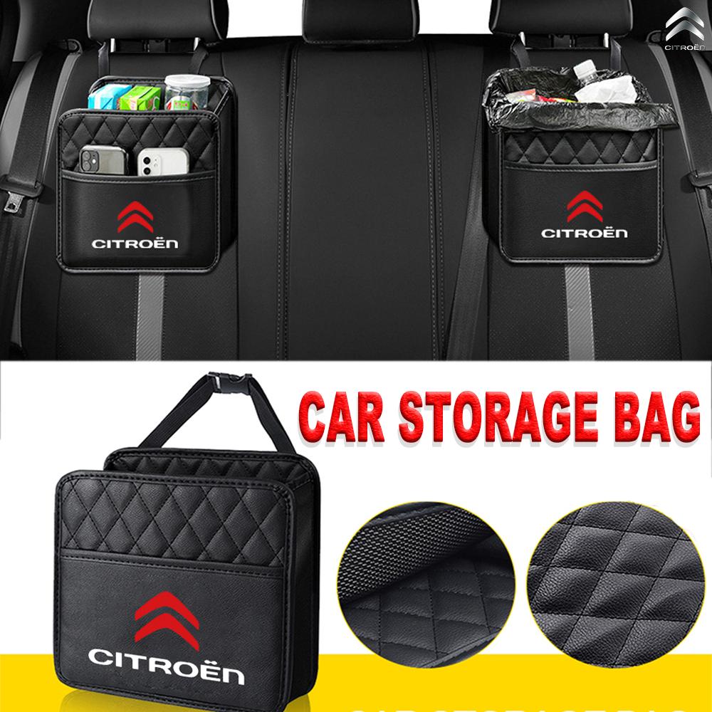 Car Backseat Storage Box Car Back Seat Organizer Protector Hanging Storage Bag For Citroen C2 Grand Berlingo Celysee Accessories kybw54