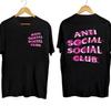 Anti Social Social Club Nevermind Футболка 2-сторонняя