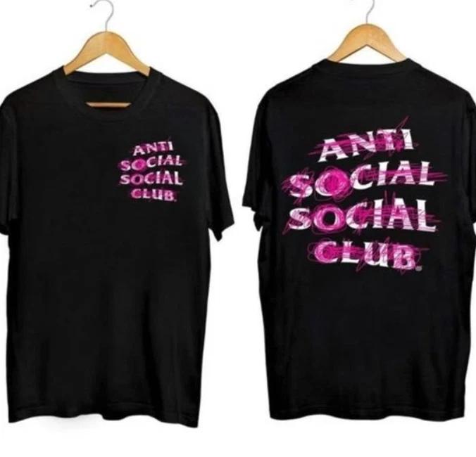 Anti Social Social Club Nevermind Футболка 2-сторонняя