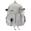 Schoolbag Korean ins college style backpack, Japanese Harajuku vintage student schoolbag female versatile travel backpack lightweight