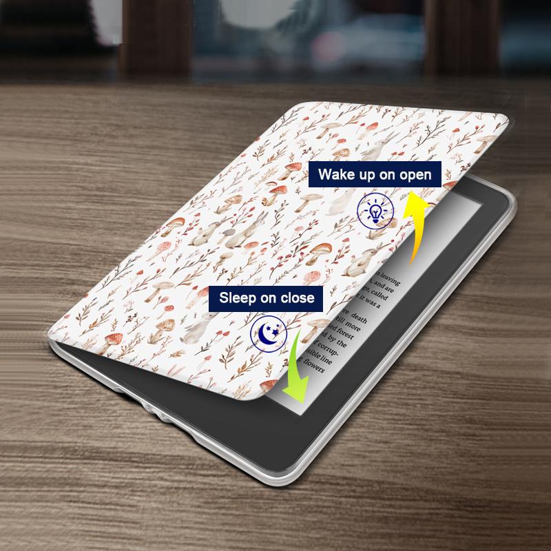 Магнитная съемная обложка для Kindle Paperwhite 6 12-го 11-го 10-го 8-го поколения Чехол Kindle Colorsoft 1 2 3 5 6 6.8 7 дюймов Чехол