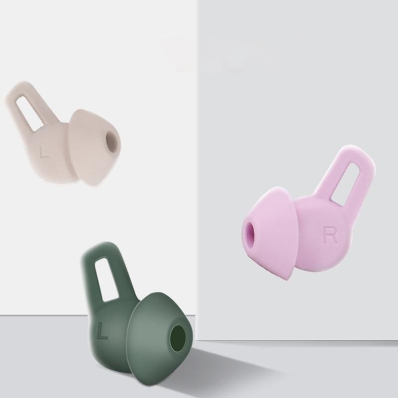 6 шт. силиконовых насадок для наушников Freelace Pro, сменные беспроводные наушники-вкладыши с шумоподавлением, беруши