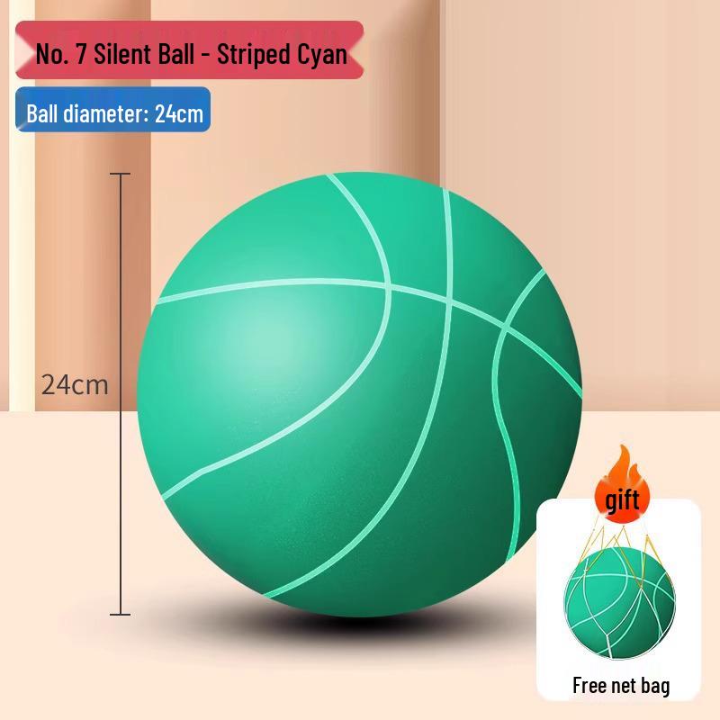 Silent No. 5 Children's Sponge Basketball - Elastic, Quiet Ball for Toddler Indoor Play