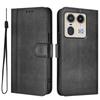 Магнитный кожаный чехол-книжка для Motorola Edge 60 Fusion, 60 Stylus, 60 Neo, 60 Pro, 50 Ultra, 50 Fusion, противоударный чехол