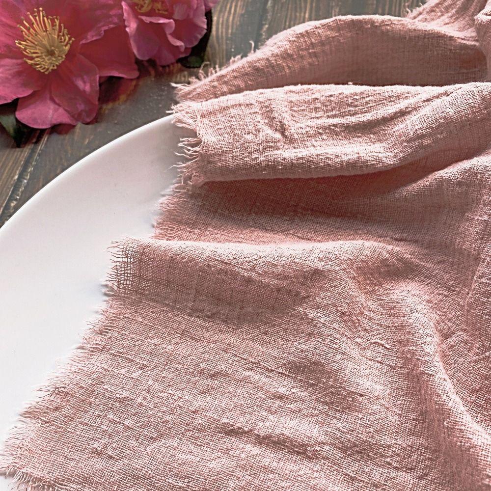 Gauze Soft Table Decoration Dinner Kitchen Party Banquet Design Mat Party Supply Napkin Tea Towels