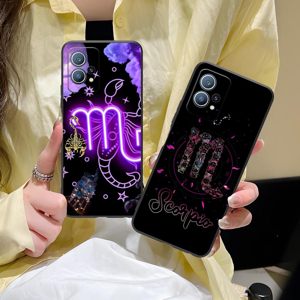 Чехол для телефона Знак Зодиака Скорпион для Huawei P60 P50 P40 P30 P20 P10 P9 P8 Pro Lite Plus Мягкий TPU Ударопрочный Чехол