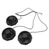 3PCS Cooling Vest Fans 7.4V DC Plastic 3 Speeds Lightweight Air Conditioned Clothes Fan with Copper Brushless Motor