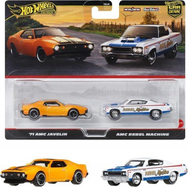 Hot Wheels AMC Revel Machine Premium 2 шт. JBL06 '71 Javelin/AMC