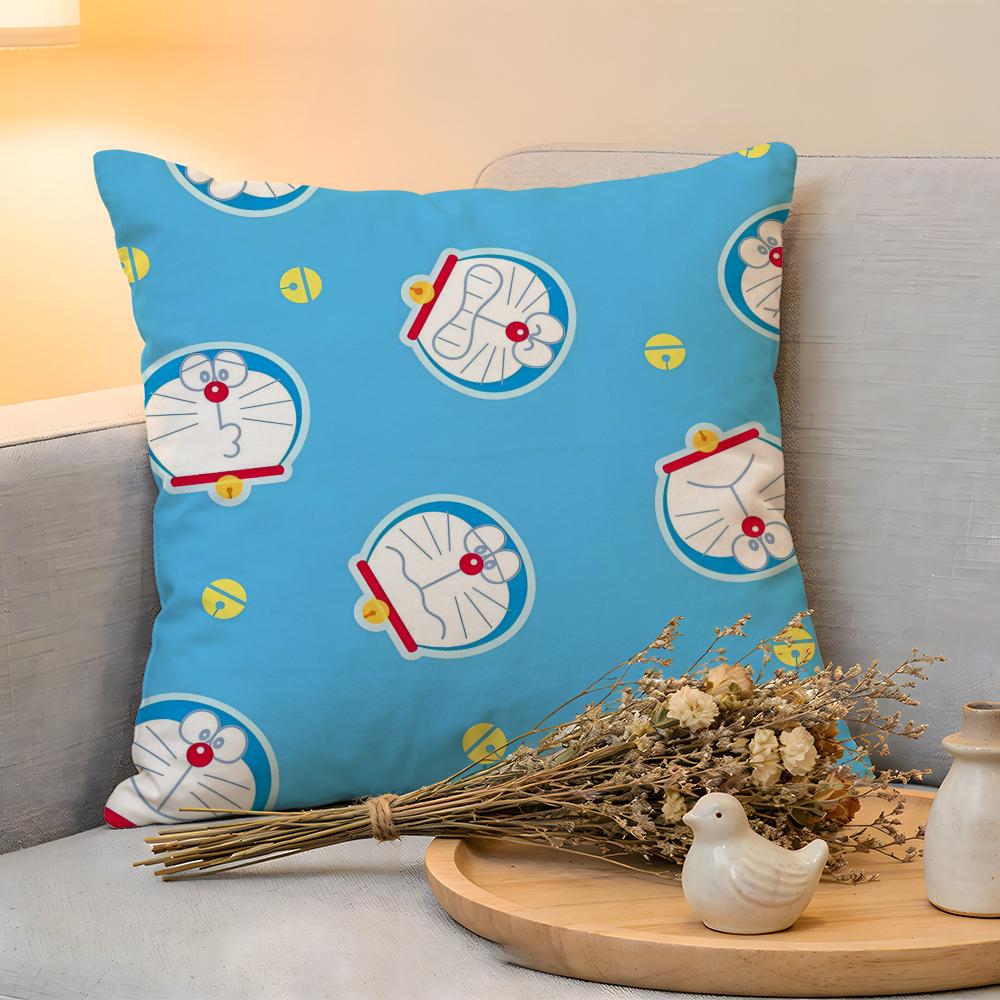 Cushion Cover Linen SkinFriendly Soft Decorative Case for Sofa Home Decor Kwaii Anime DDSoraemoSn Pillow cover