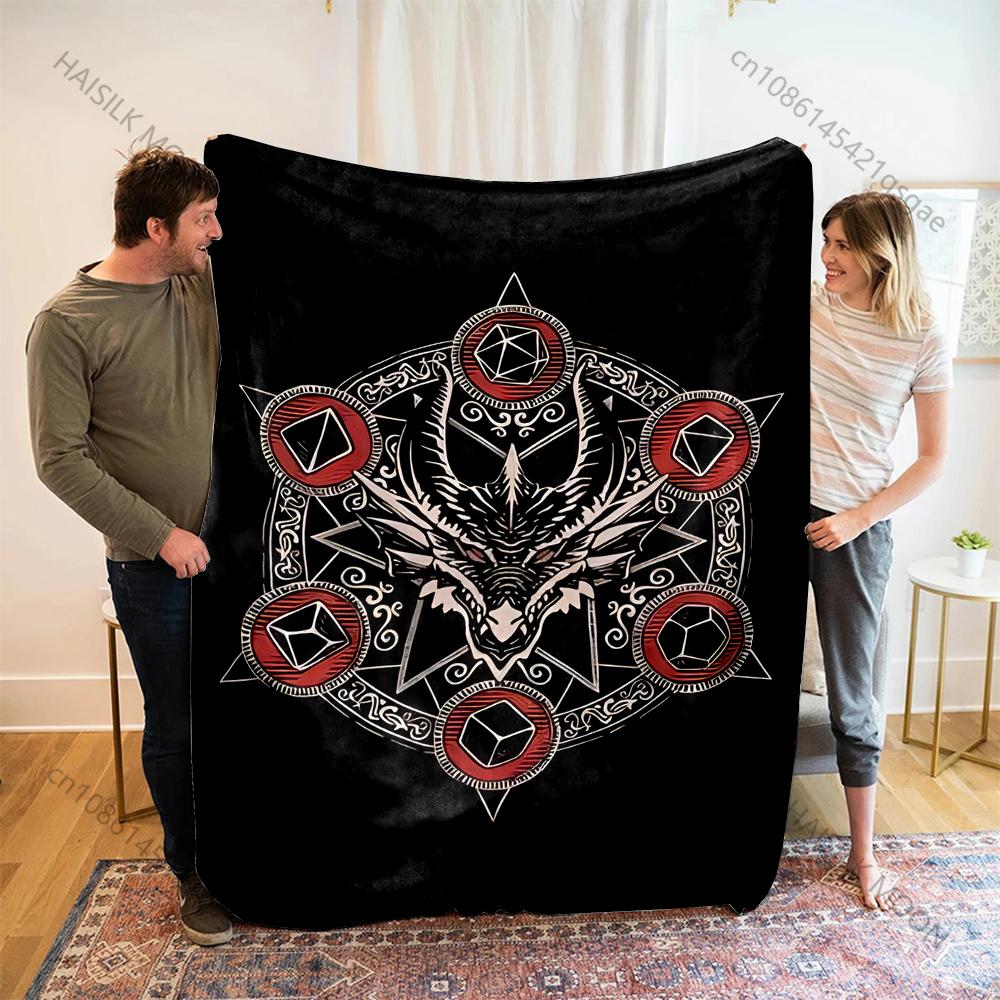 1PC Weightlifting Athlete Strength Print Adult Children Warm Blankets Home Travel Car Soft Comfortable Suitable for All Seasons
