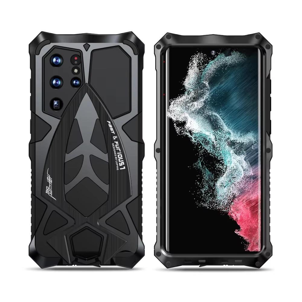 Luxury Metal Full Protect Armor Case For Samsung Galaxy S26 Ultra Phone Cover S24 S23 S22Ultra S25 S26Ultra 5G Shockproof Fundas