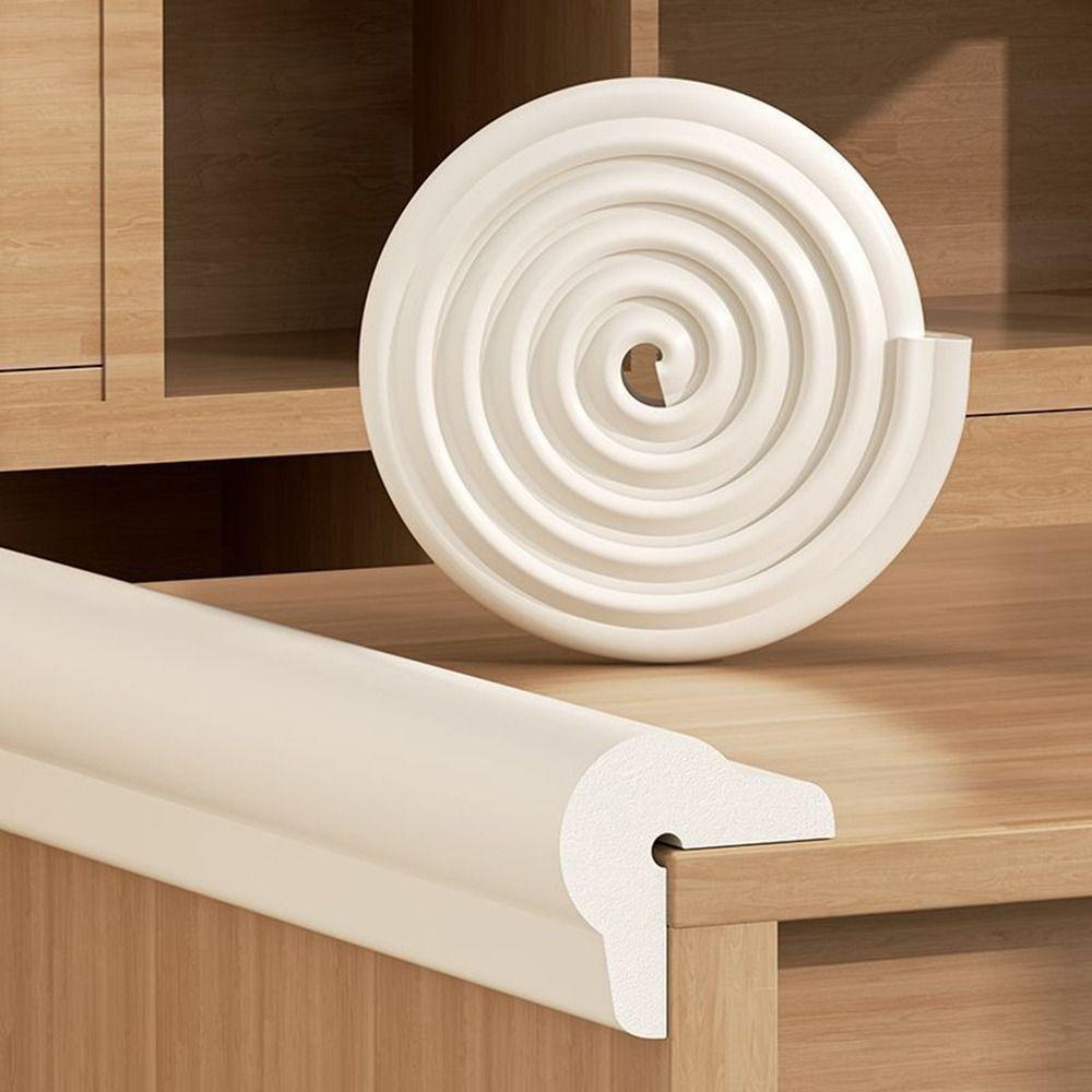 NBR Self Adhesive Child Bumper Strips L Shaped Furniture Bumper Strip Furniture Protection