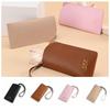 Pu Leather Glasses Storage Bag Portable Hanging Neck Eyeglasses Case  Female