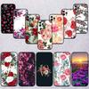 NH24 Цветы роза Розовый чехол для телефона для Samsung Galaxy S20 S21 S22 Ultra FE + Plus A21S A22 A24 A25 A26 A30 A30S A31