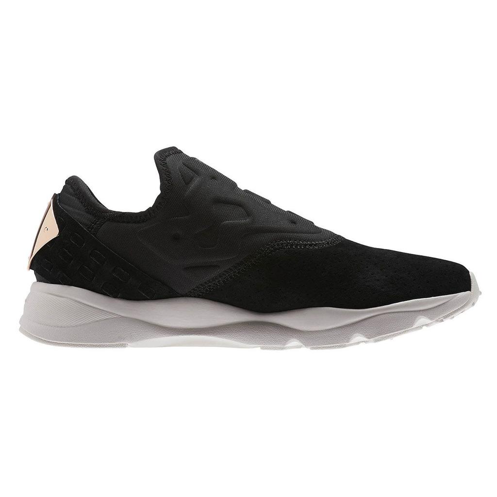 Reebok Кроссовки Furylite Slip On FBT с низким верхом Женские кроссовки Черные BS6413