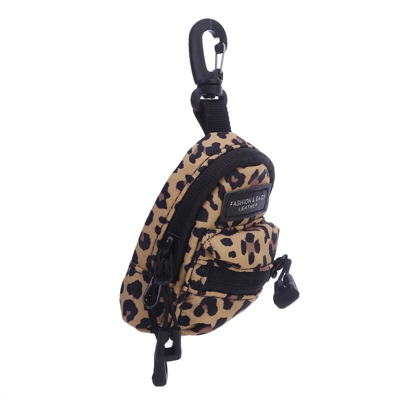 Женский милый мини-спортивный кошелек с принтом зебры, креативная сумка для ключей, универсальная маленькая подвесная сумка