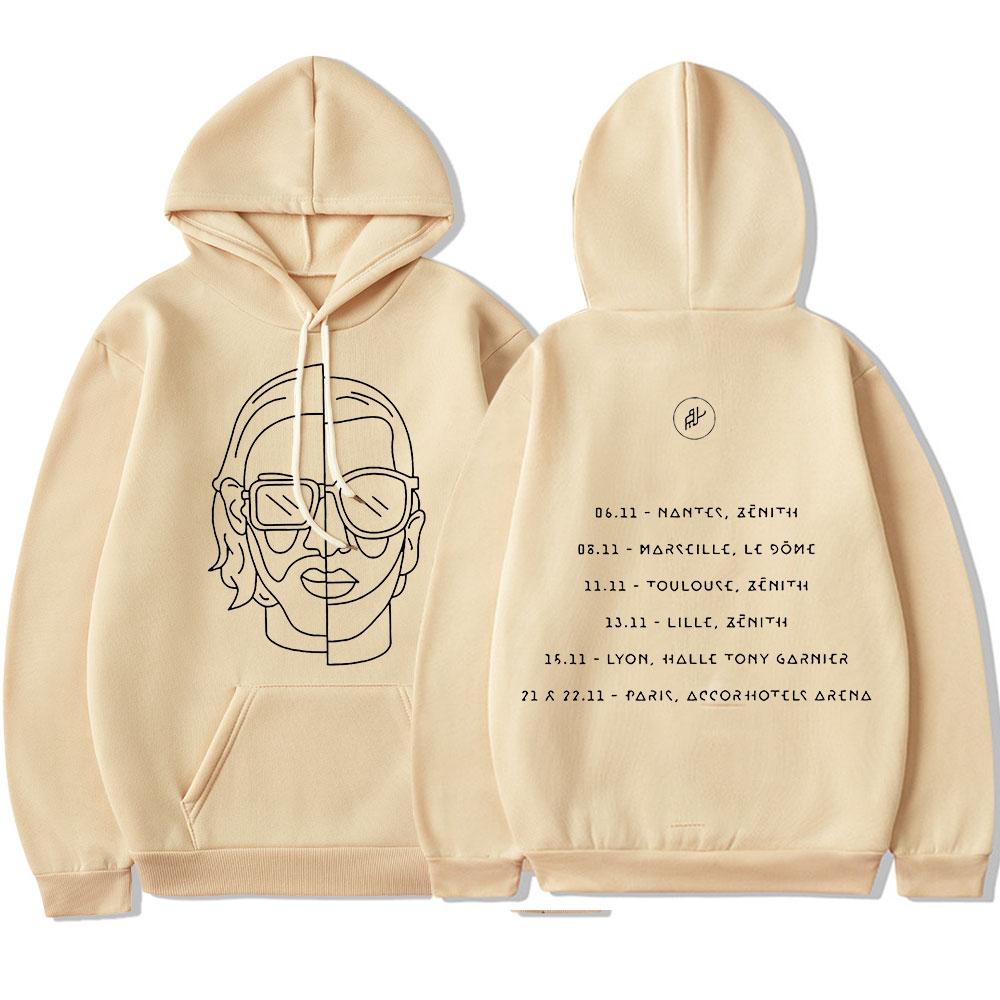 Le Monde Chico Футболки Альбом PNL Толстовка Французская рэп-группа Harajuku Хлопковая толстовка с капюшоном Топы с длинными рукавами Пальто Унисекс Модные толстовки