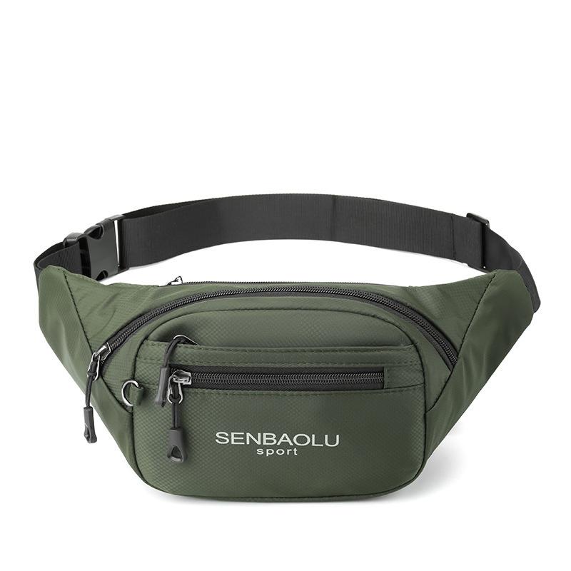 Men's Crossbody Bag Large Capacity Waist Bag Multifunctional Chest Bag