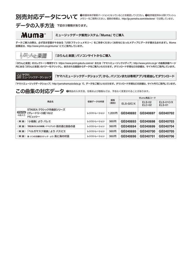 STAGEA Классическая композиторская серия Дебюсси Классическая композиторская серия 5-3 Том 2 (СТАЖЕА<Grades 5-3>)