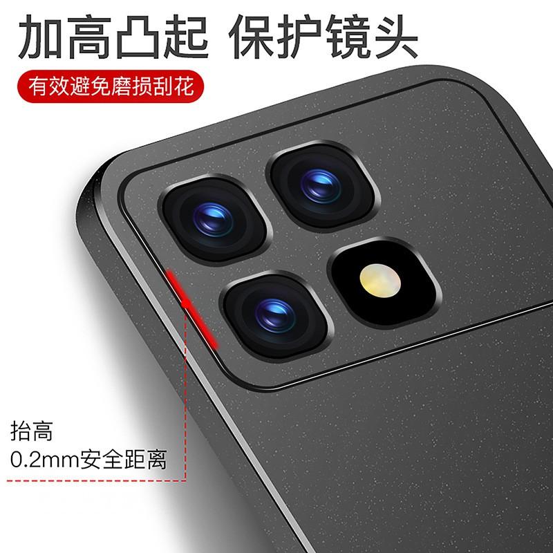 Ultra Thin Matte TPU Phone Case Redmi K70 Magnetic Car Mount Compatible Drop Proof Scratch Resistant