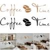 Cafe Wall Sticker Proverb English Wall Stickers Cafe Kitchen Decoration Art Wall Removable