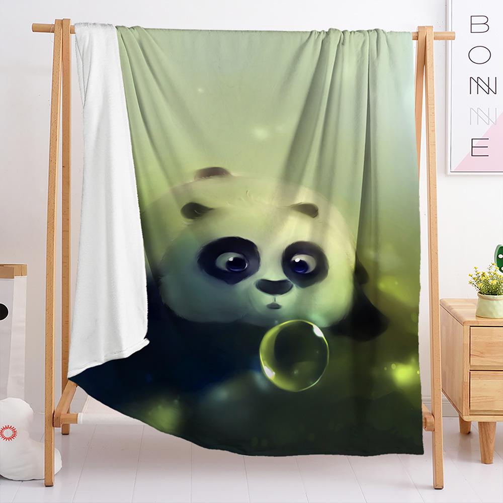 Blankets Cute Panda Blankets Flannel Bedroom Office Blankets Cover Blankets For All Seasons