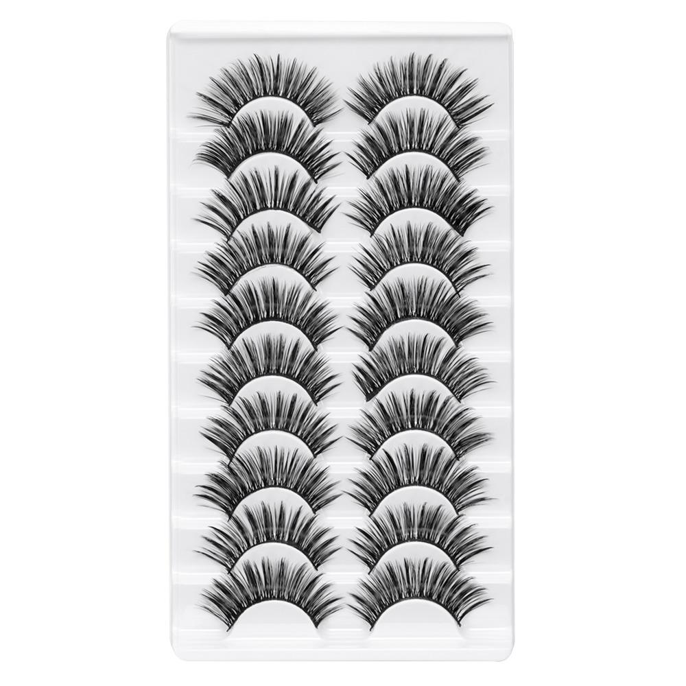 Full Strip False Eyelashes Dramatic Eye Makeup Tools Beauty 3D Faux Mink Lash Eyelash Extension
