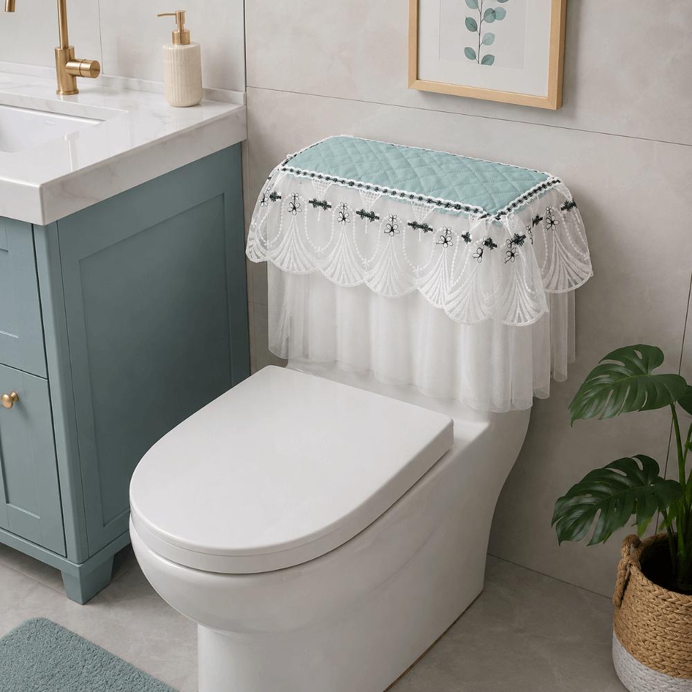 Court Style Toilet Water Tank Cover Vintage Toilet Closestool Cover Toilet Cover  Home